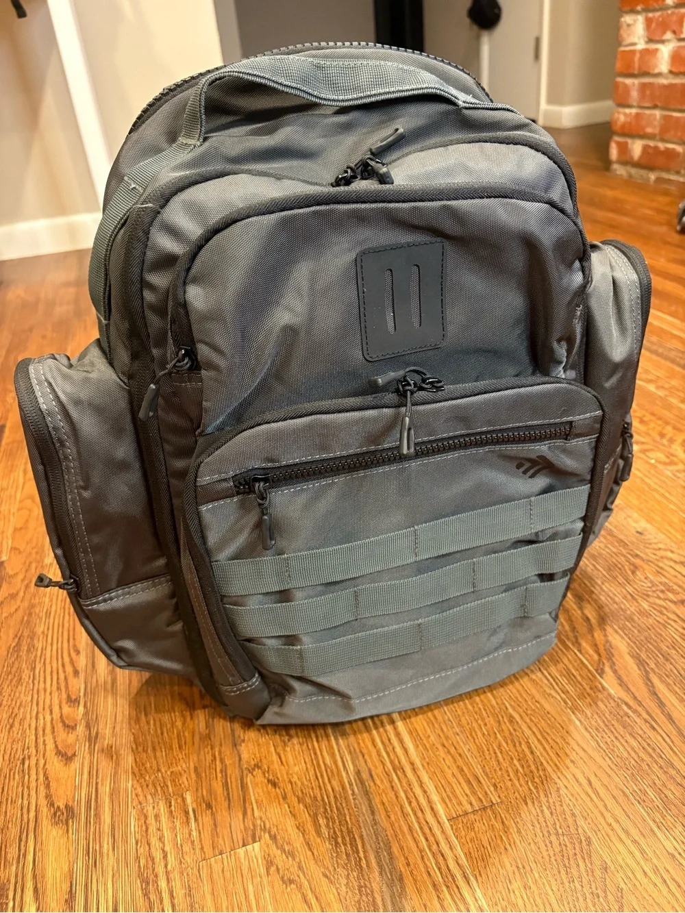 Outdoor Baby Dads Got It Tactical Backpack Diaper Bag Dark Gray 30L